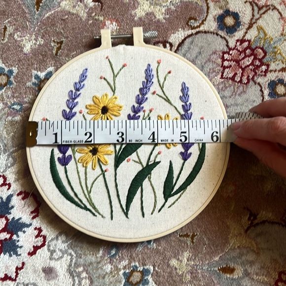 Embroidered Floral Motif - Picture 4 of 4